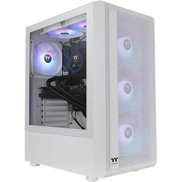 Thermaltake S200 TG ARGB tower behuizing 2x USB-A | RGB | Window