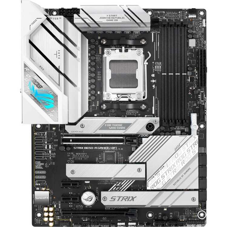 ASUS ROG STRIX B650-A GAMING WiFi moederbord RAID, 2.5 Gb-LAN, Wi-Fi 6E, BT, Sound, ATX