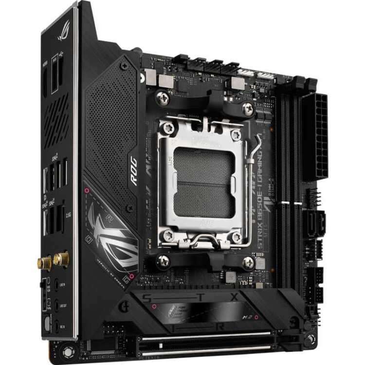 ASUS ROG STRIX B650E-I GAMING WIFI moederbord RAID, 2.5 Gb-LAN, Wi-Fi 6E, BT 5.2, Sound, Mini-ITX