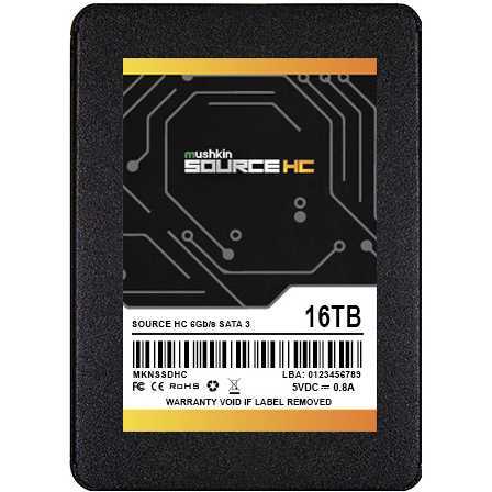 Mushkin Source HC 16 TB ssd MKNSSDHC16TB, SATA 6 Gb/s