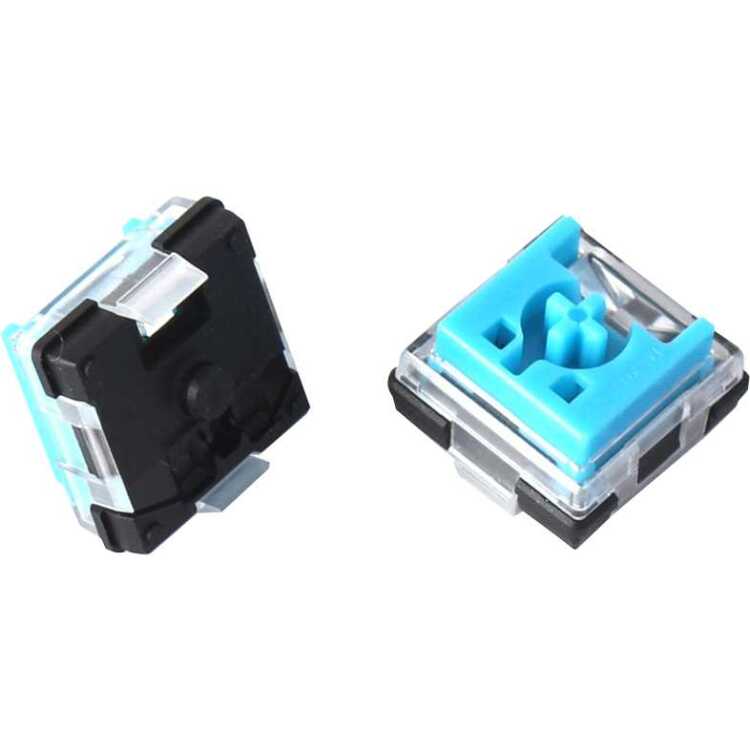 Keychron Low Profile Optical Blue Switch-Set keyboard switches 87 Stuks