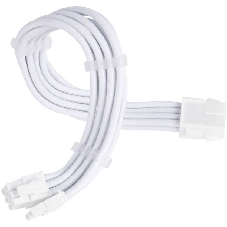 SilverStone SST-PP07E-PCI8W-V2, PCIe 8pin (6+2) Verlengkabel verlengkabel 30 centimeter