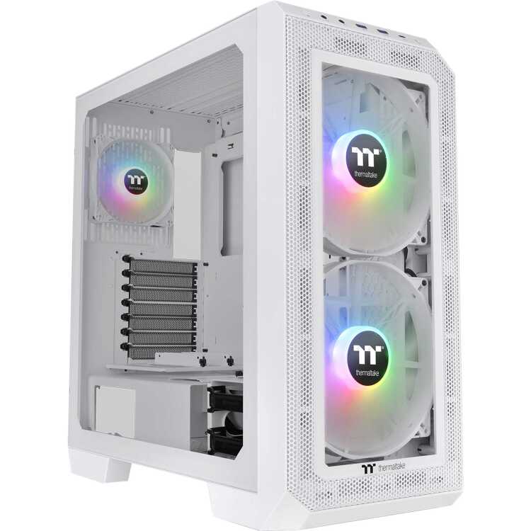 Thermaltake View 300 MX tower behuizing 2x USB-A 3.2 (5 Gbit/s), 1x USB-C 3.2 (10 Gbit/s), 1x Audio, Window-kit