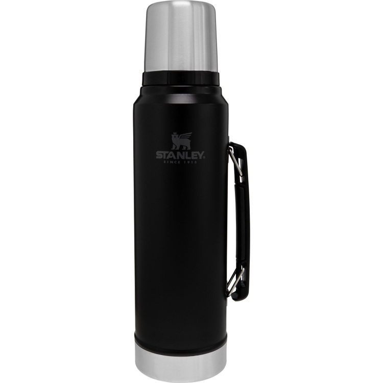 Stanley PMI Classic Legendary Bottle 1L thermosfles Matte Black