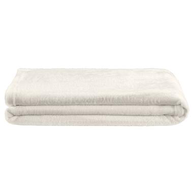 Plaid Anouk - off-white - 150x220 cm - Leen Bakker