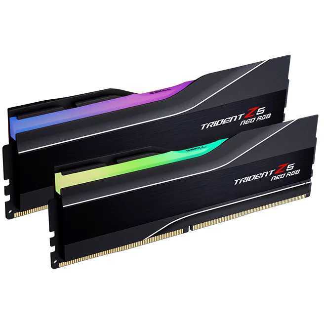 G.Skill 64 GB DDR5-6000 Kit werkgeheugen F5-6000J3040G32GX2-T, Trident Z5 NEO, AMD EXPO