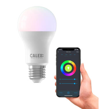 Calex Smart LED-standaardlamp RGB - wit - 8,5W - Leen Bakker