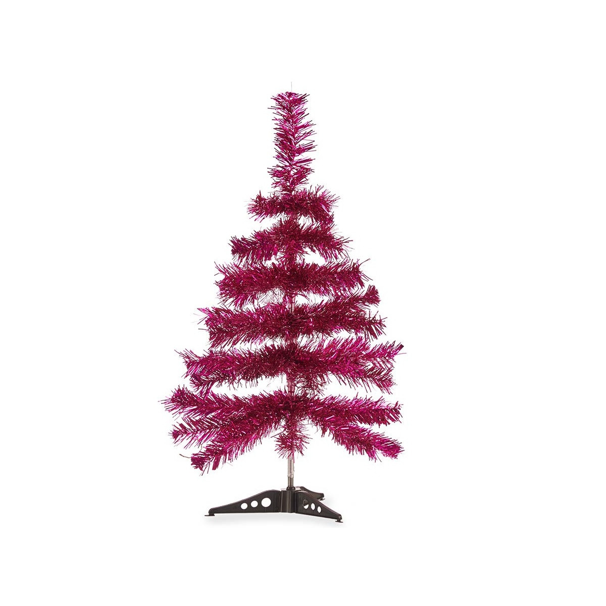 Kunstboom/kunst kerstboom -fuchsia roze - 60 cm - klein model -