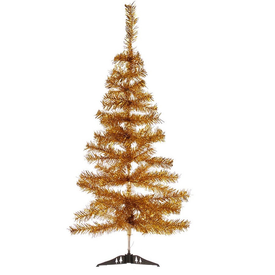 Kleine goud kerstboom van 90 cm -