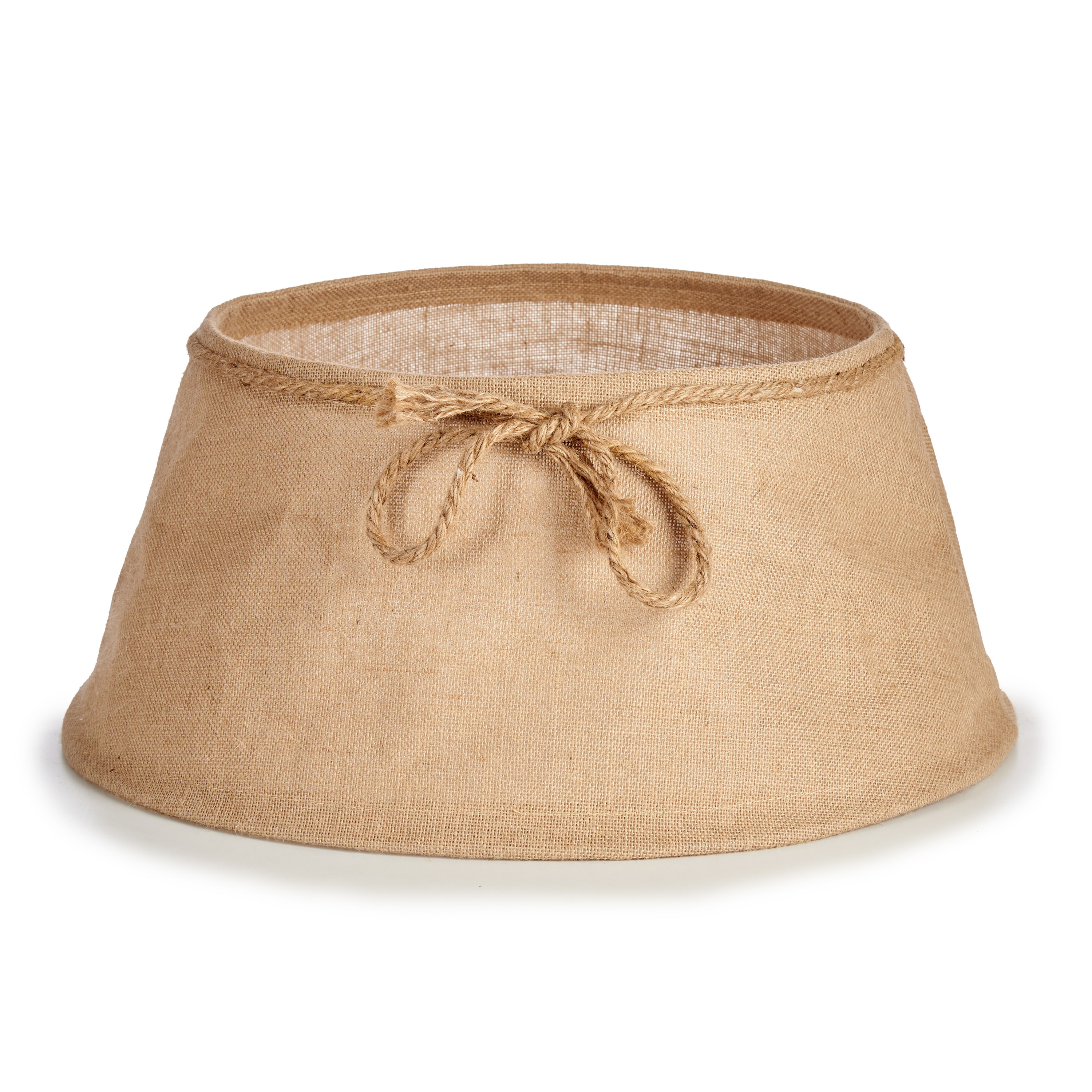 Kerstboomrok/kerstboommand jute D57 x H23 cm voor een kerstboom van 180-210 cm -