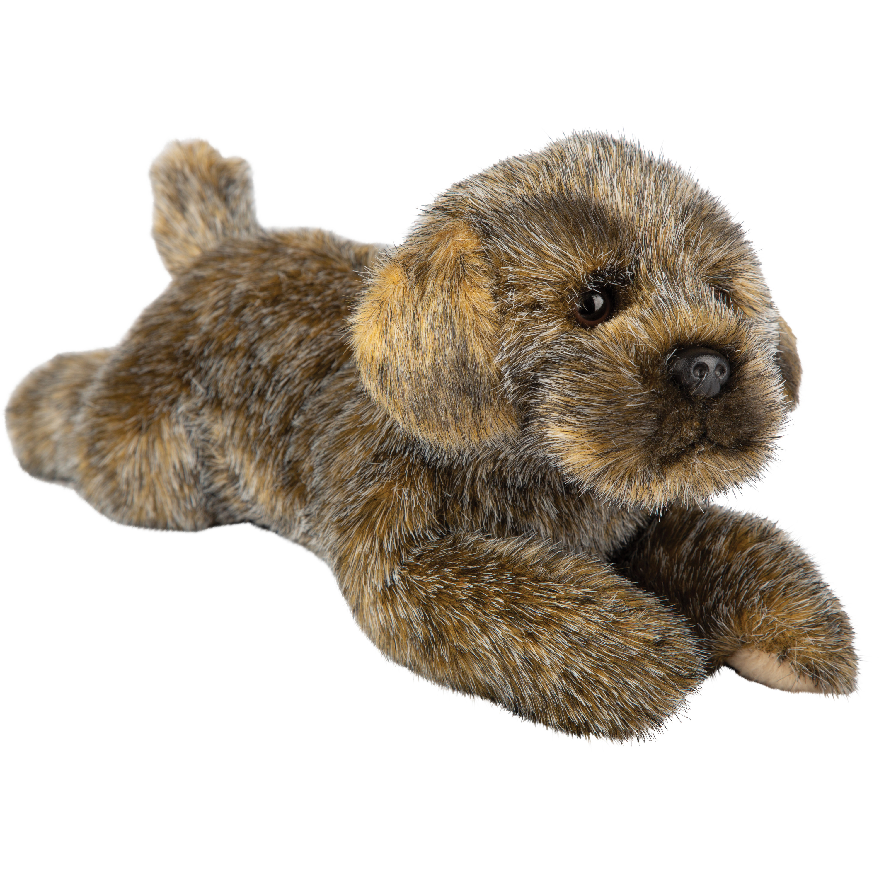Pluche knuffel dieren Border Terrier hond 30 cm -