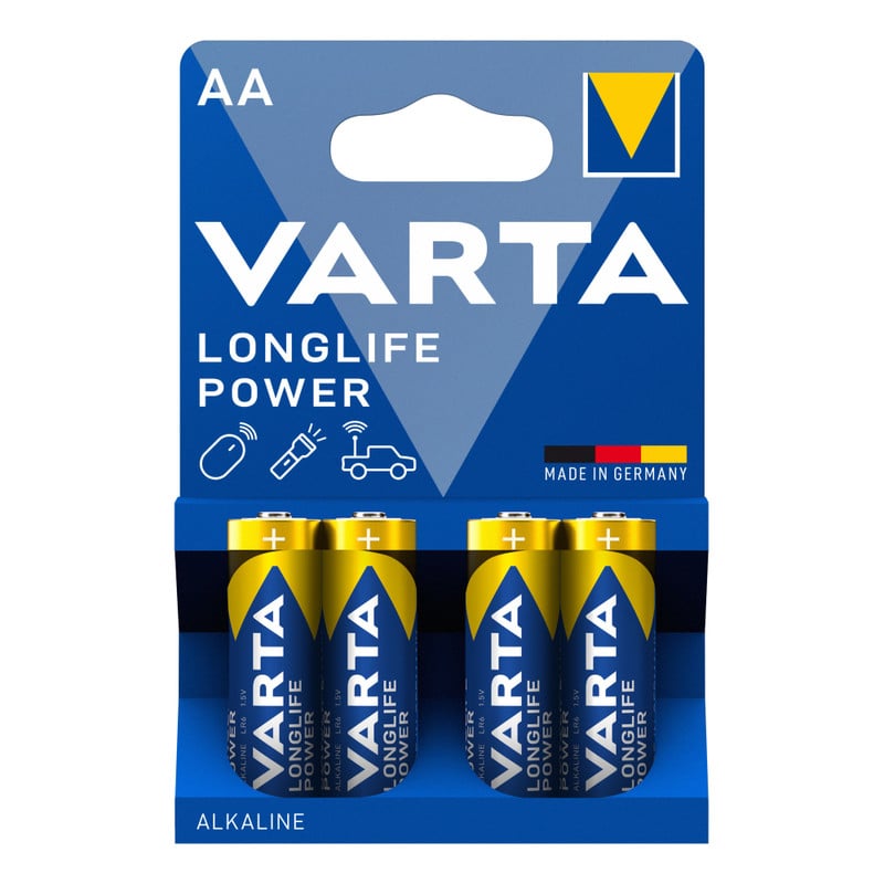 Varta batterijen high energy - AA - set van 4