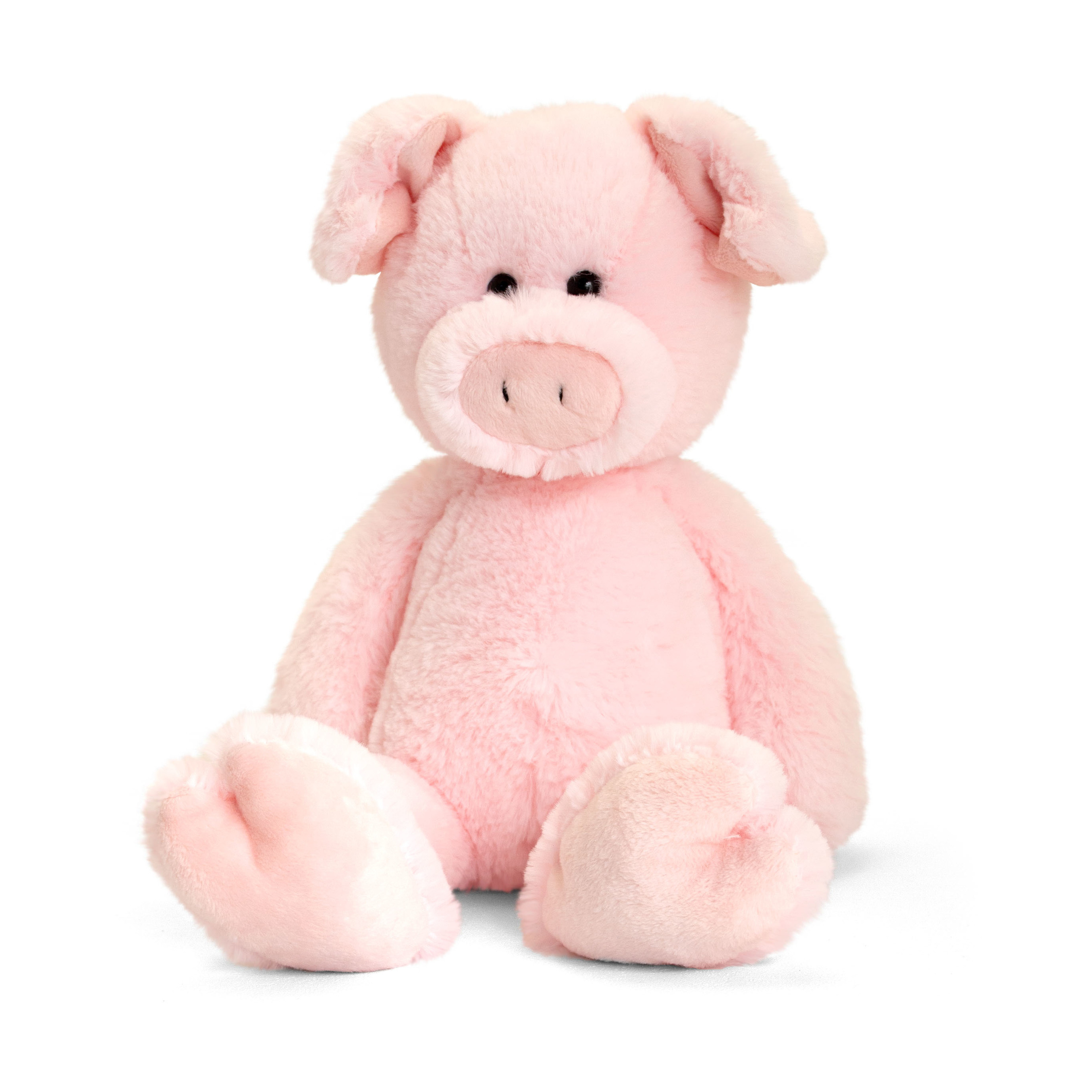 Pluche knuffel dier varken 18 cm -