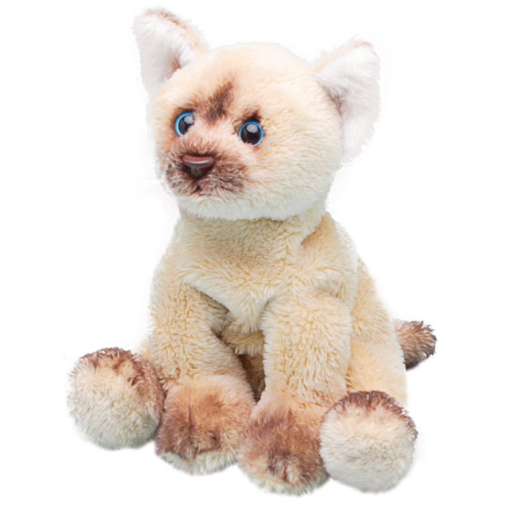 Pluche knuffel dieren Himalayan kat/poes 13 cm -