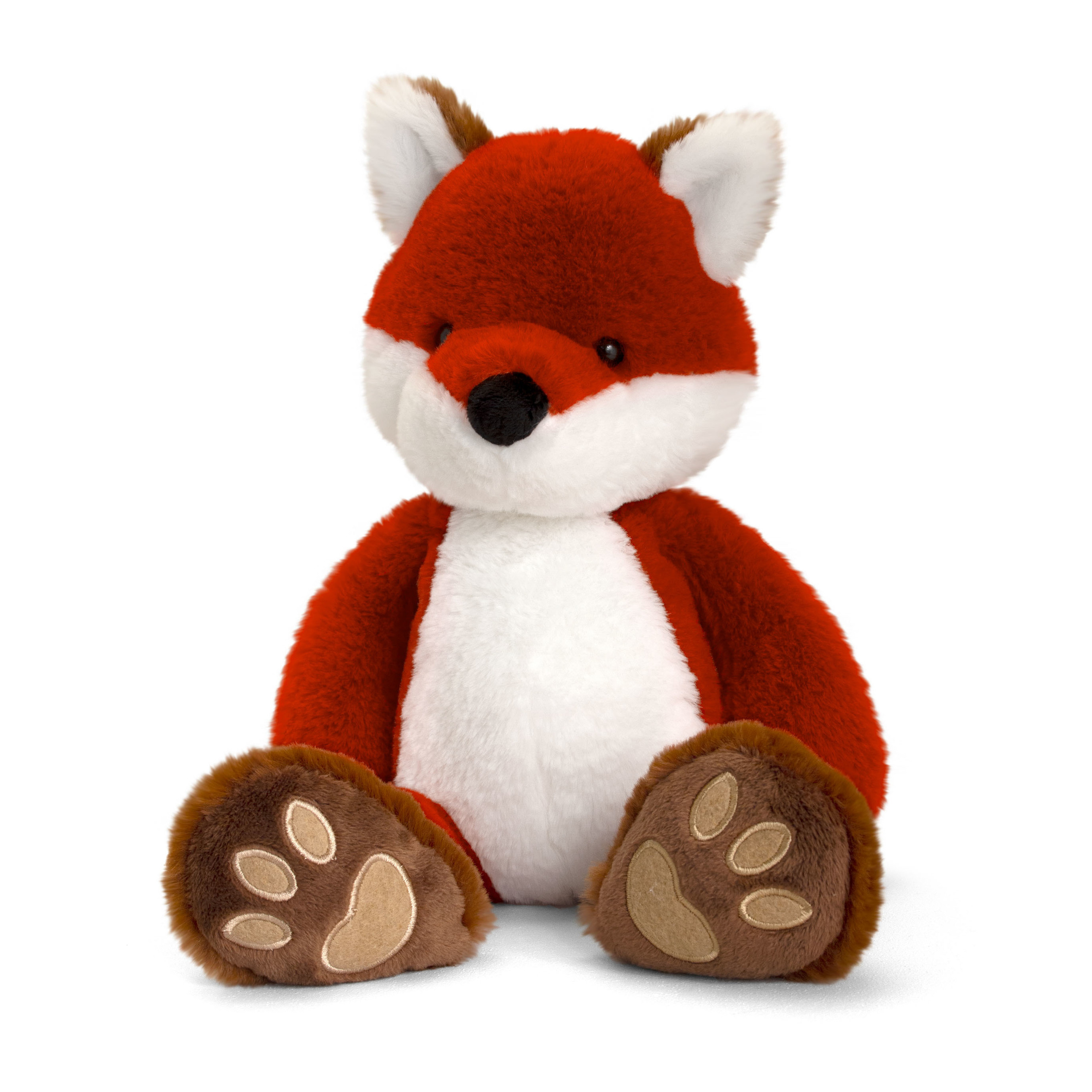 Pluche knuffel dier vos 18 cm -