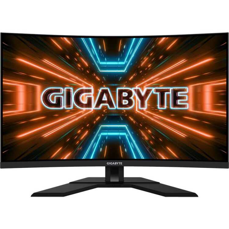 GIGABYTE M32QC gaming monitor 2x HDMI, DisplayPort, 2x USB-A, 1x USB-C, 165 Hz