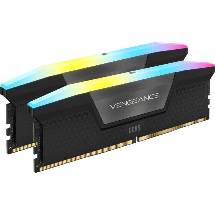 Corsair 32 GB DDR5-7200 Kit werkgeheugen CMH32GX5M2X7200C34, Vengeance RGB, XMP