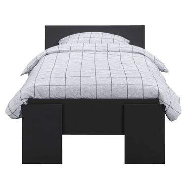 Bed Lyon - zwart - 90x200 cm - Leen Bakker