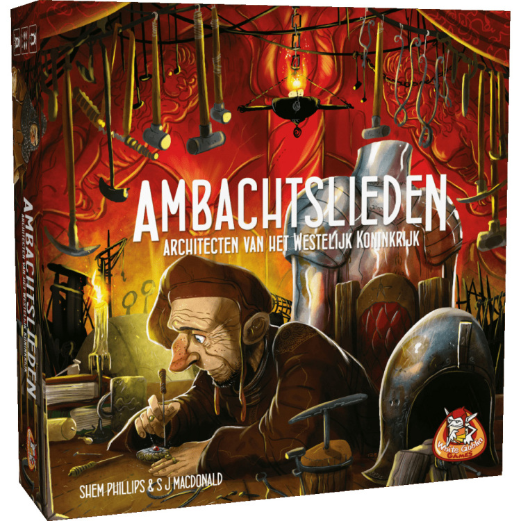 White Goblin Games Architecten van het Westelijk Koninkrijk: Ambachtslieden bordspel Nederlands, Uitbreiding, 1 - 6 spelers, 90 minuten, Vanaf 12 jaar