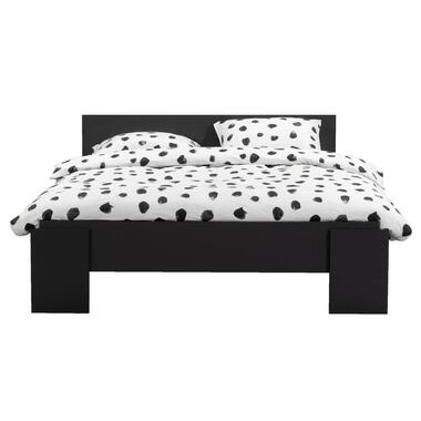 Bed Lyon - zwart - 160x200 cm - Leen Bakker