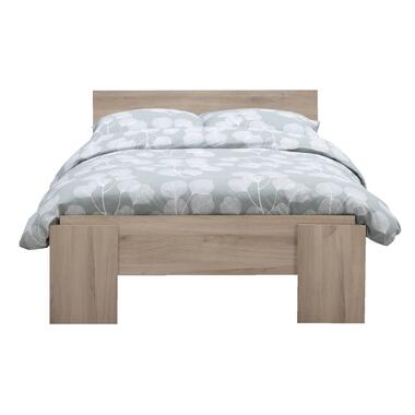 Bed Lyon - eikenkleur - 120x200 cm - Leen Bakker