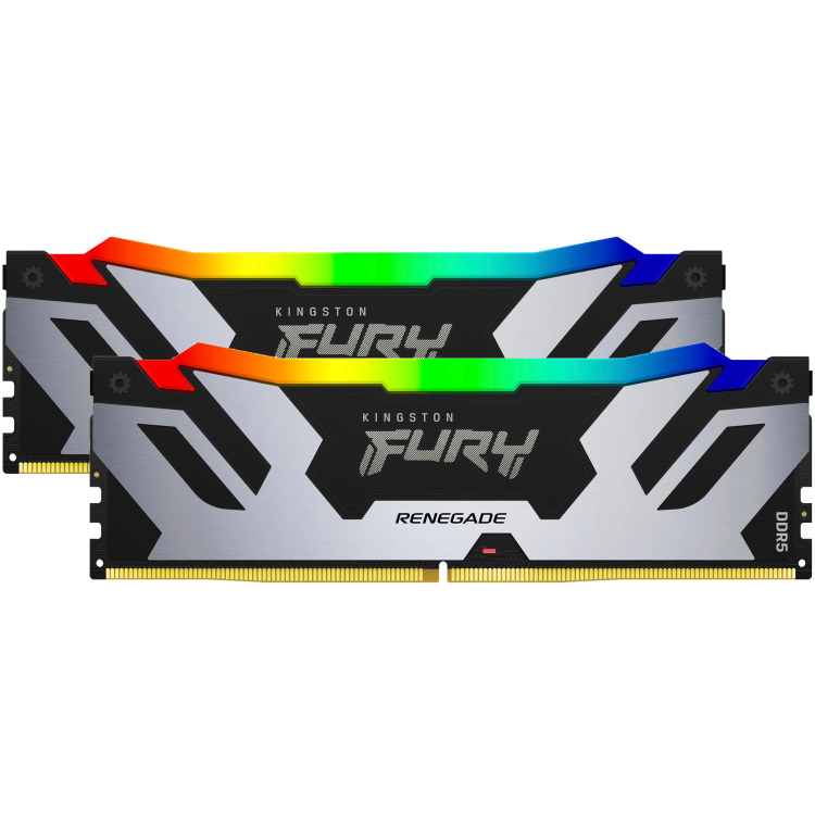 Kingston FURY 32 GB DDR5-7200 Kit werkgeheugen KF572C38RSAK2-32, Renegade RGB, XMP