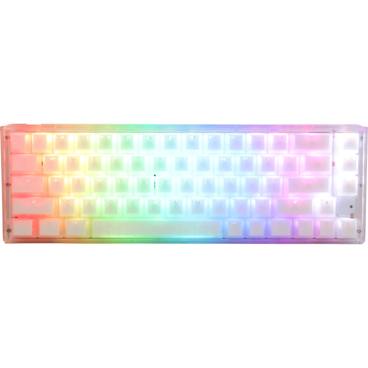 Ducky One 3 SF Aura White toetsenbord 65%, ABS Double Shot, hot swap