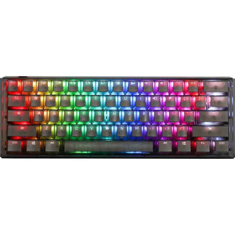 Ducky One 3 Mini Aura toetsenbord 60%, ABS Double Shot, hot swap