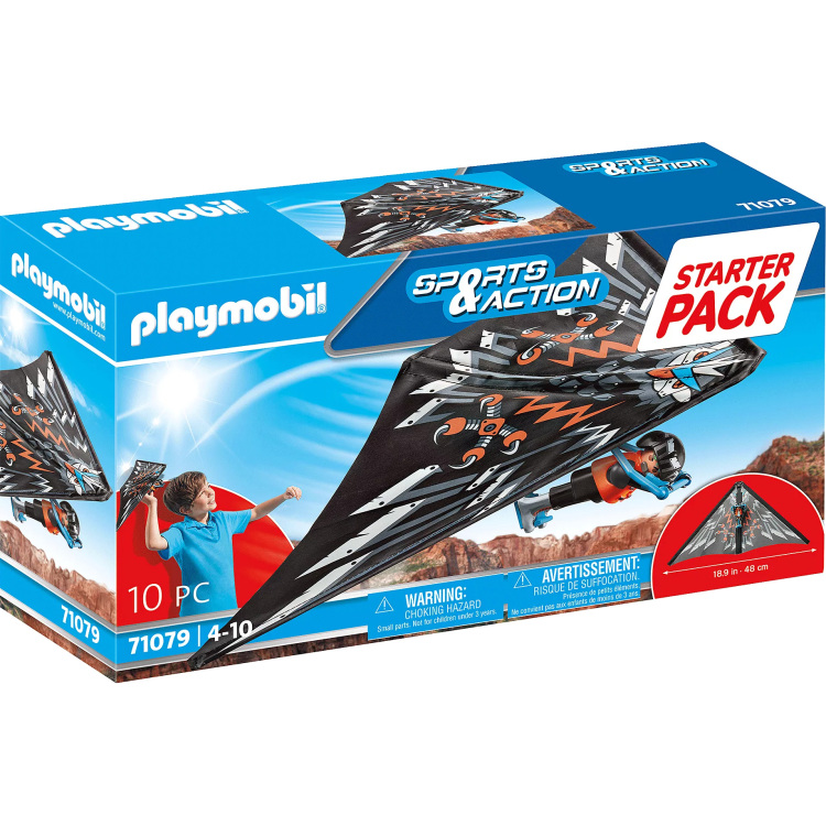 PLAYMOBIL Sports & Action - Starterpack Deltavlieger constructiespeelgoed 71079