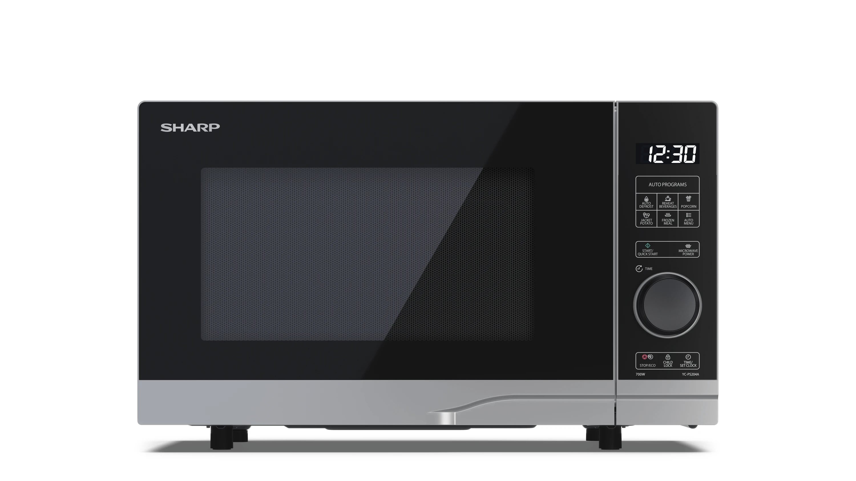 Sharp YC-PS204AE-S Magnetron Zwart