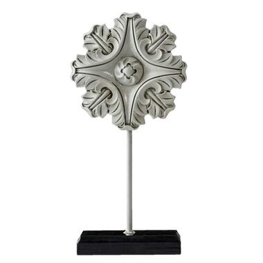 Ornament Sonja - crème - 34x17x8 cm - Leen Bakker