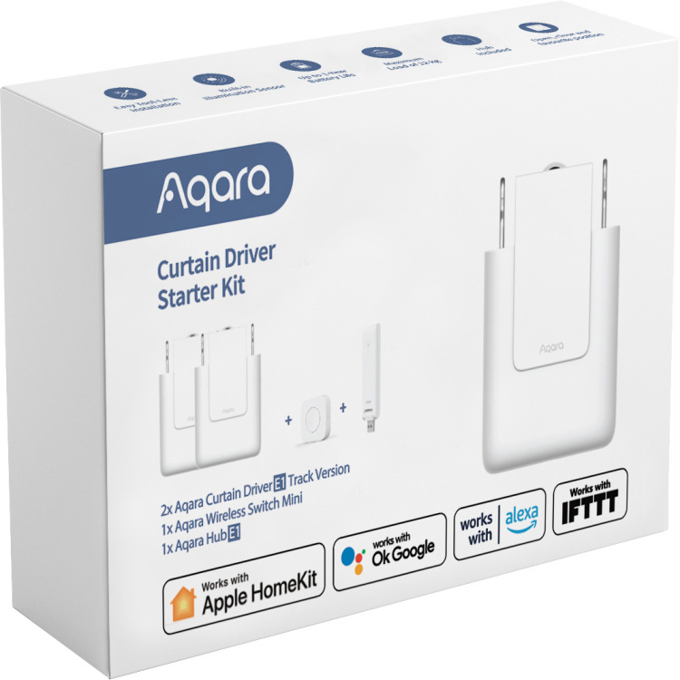 Aqara Curtain Driver Starter Kit raambediening