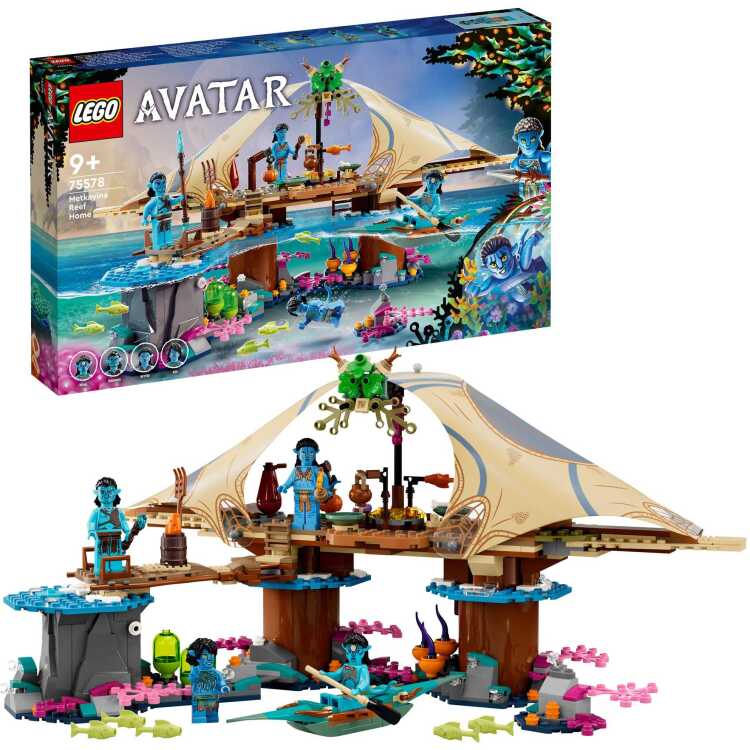 LEGO Avatar - Huis in Metkayina rif constructiespeelgoed 75578