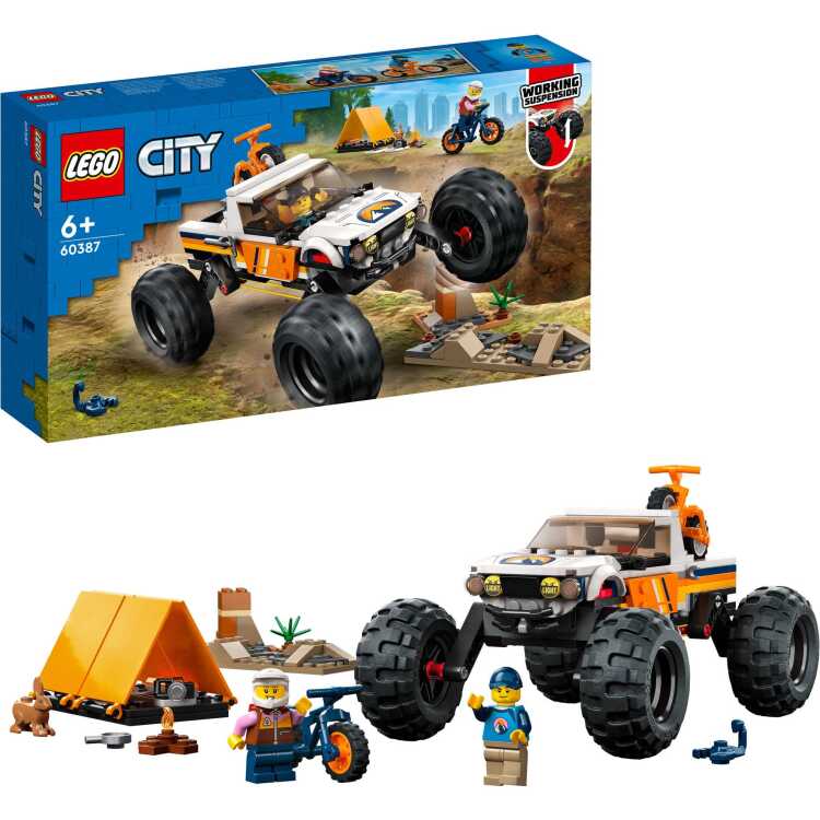 LEGO City - 4x4 Terreinwagen avonturen constructiespeelgoed 60387