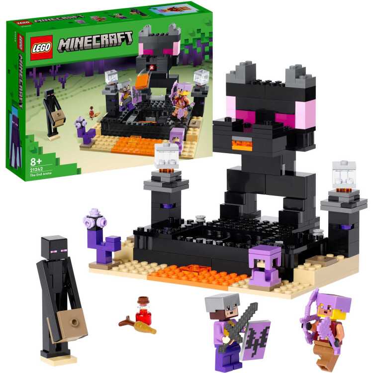 LEGO Minecraft - De Eindarena constructiespeelgoed 21242