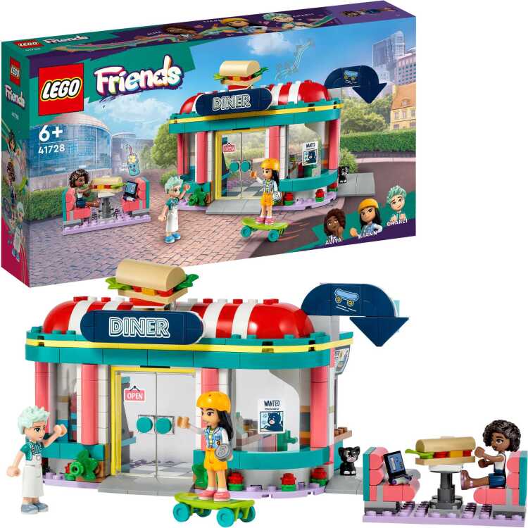 LEGO Friends - Heartlake restaurant in de stad constructiespeelgoed 41728