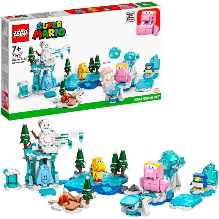 LEGO Super Mario - Uitbreidingsset: Fliprus' sneeuwavontuur constructiespeelgoed 71417