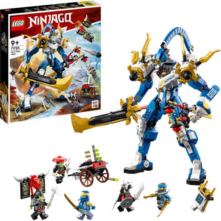 LEGO Ninjago - Jay's Titan Mech constructiespeelgoed 71785