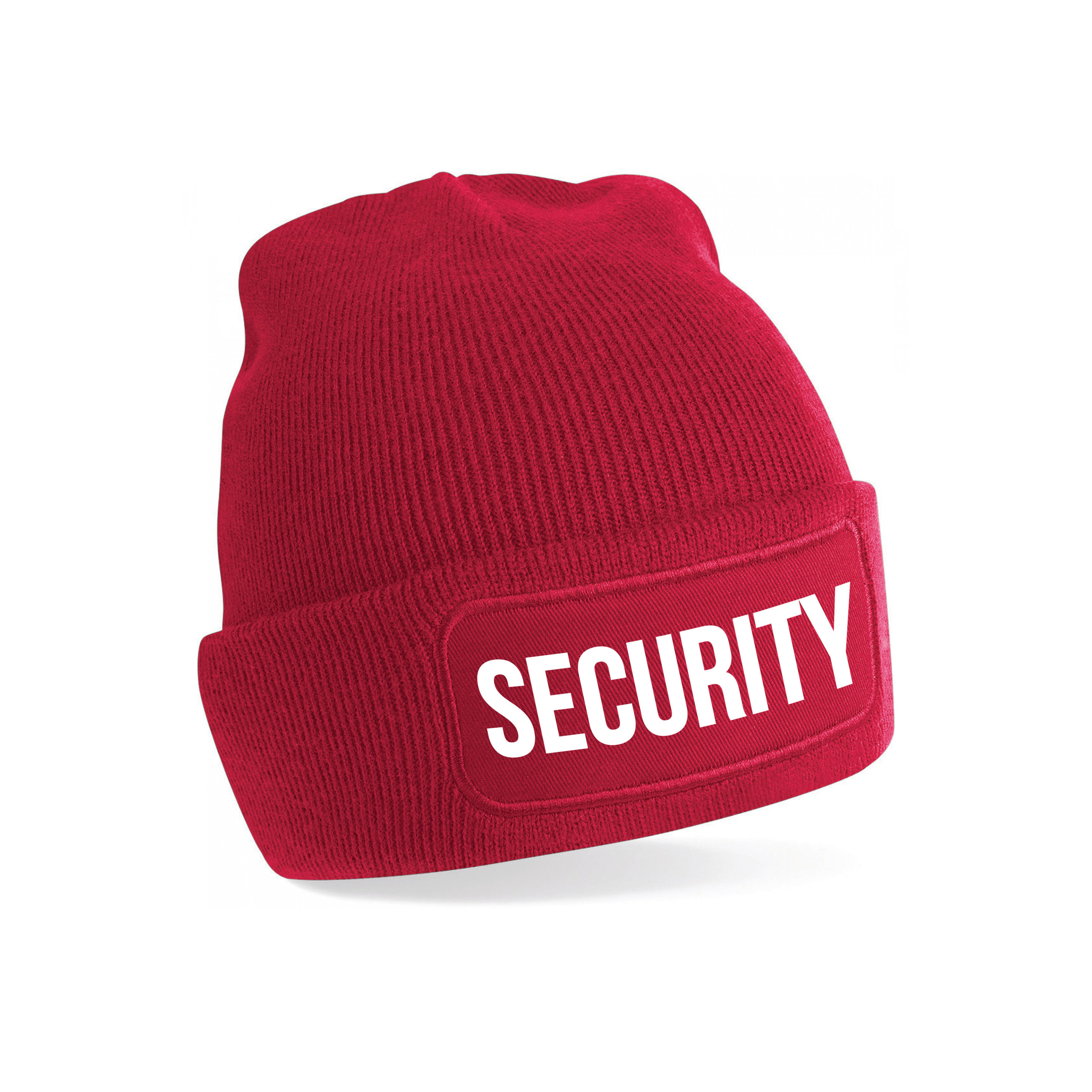 Security muts unisex - one size - rood - apres-ski muts One size -