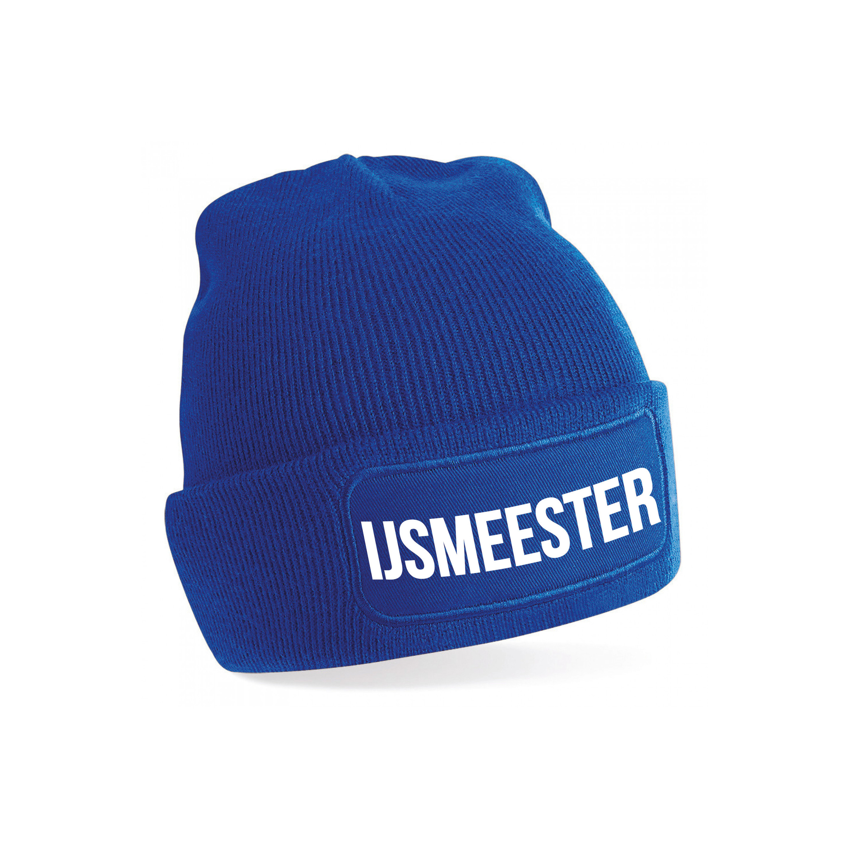 IJsmeester muts - unisex - one size - blauw One size -