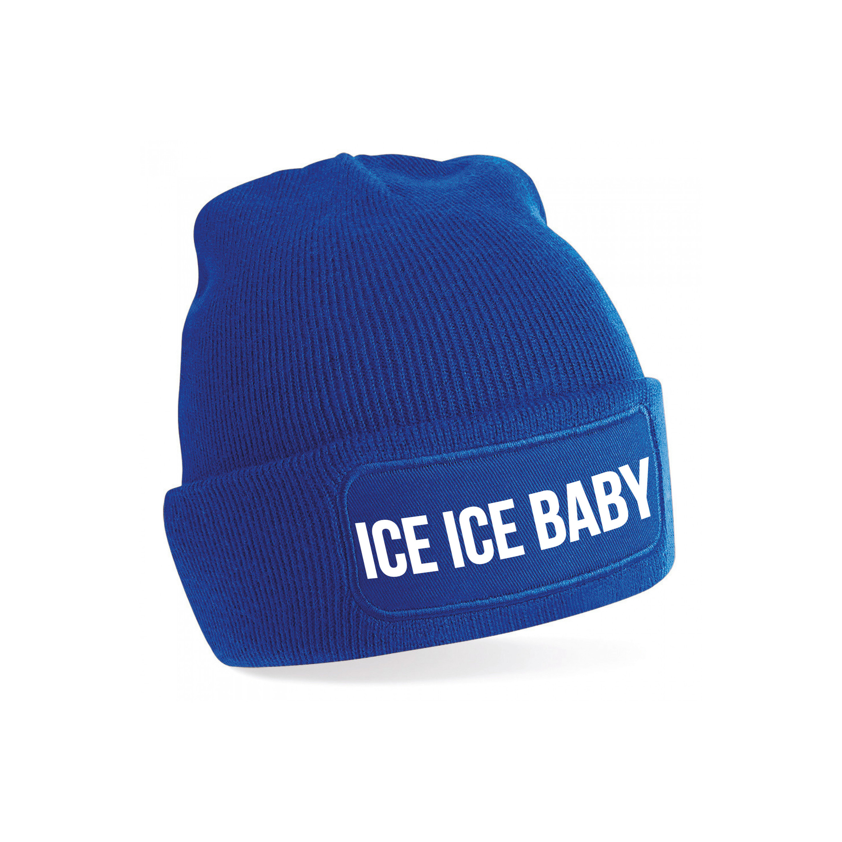 Ice ice baby muts unisex one size - blauw One size -