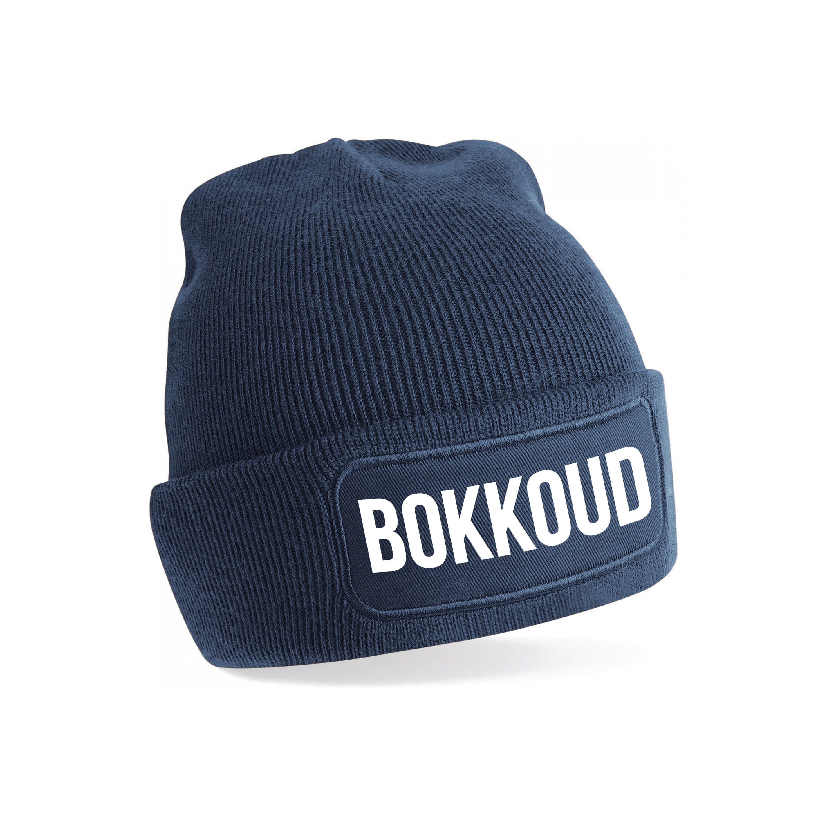 Bokkoud muts - unisex - one size - navy - apres-ski muts One size -