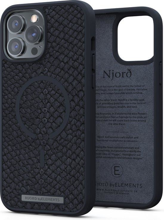 Njord Vindur Cover voor Apple iPhone 13 Pro Max Telefoonhoesje Grijs