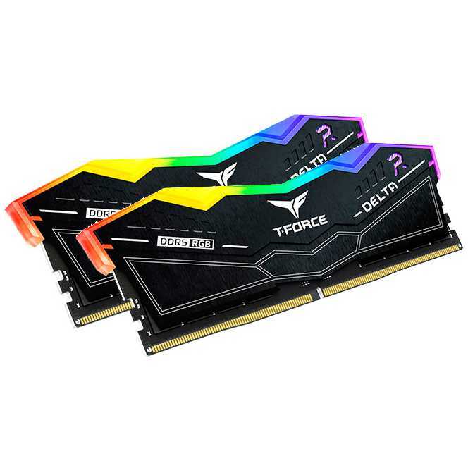 Team Group 32 GB DDR5-7200 Kit werkgeheugen FF3D532G7200HC34ADC01, Delta RGB, XMP