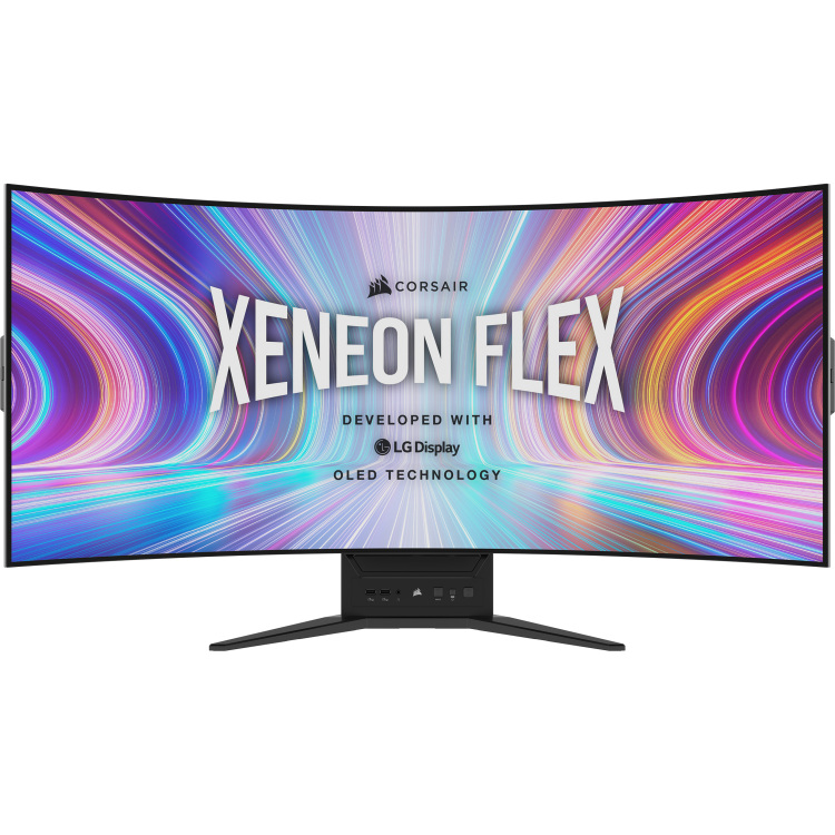 Corsair XENEON FLEX 45WQHD240 gaming monitor 2x HDMI, 1x DisplayPort, 4x USB-A, 2x USB-C, 240 Hz