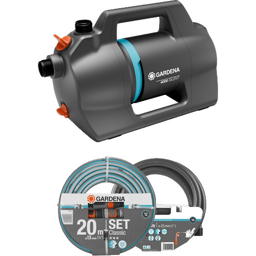 GARDENA Besproeiingspomp 4100 Silent set pomp 550 Watt