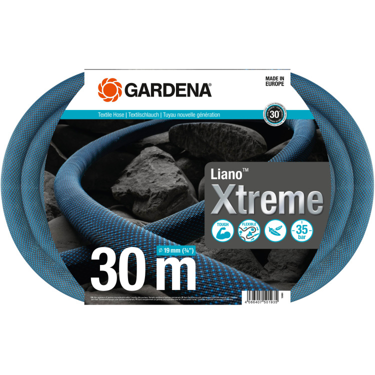 GARDENA Textielslang Liano Xtreme 19 mm (3/4”), 30 m slang