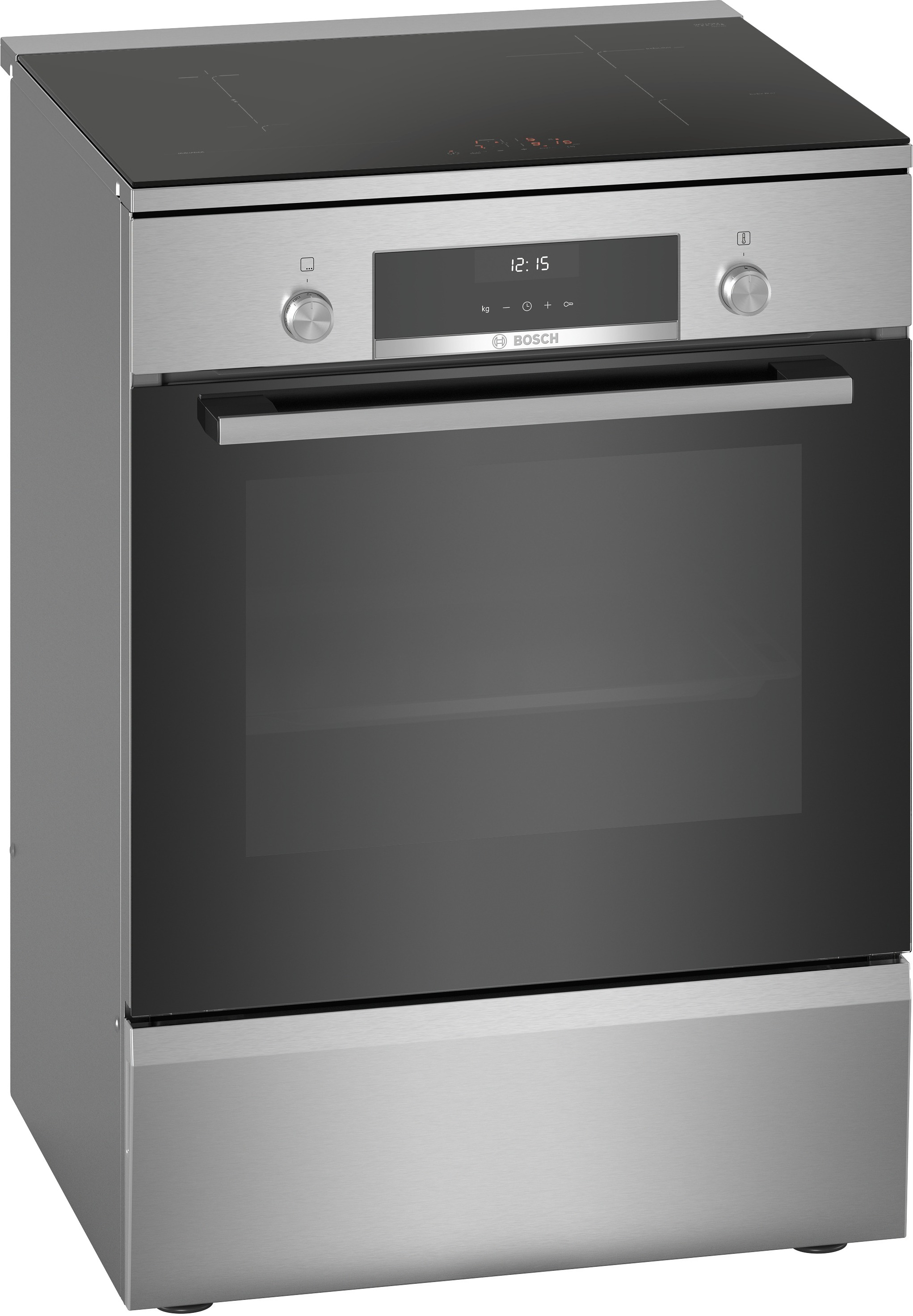 Bosch HLS59D351 Inductie fornuis Grijs