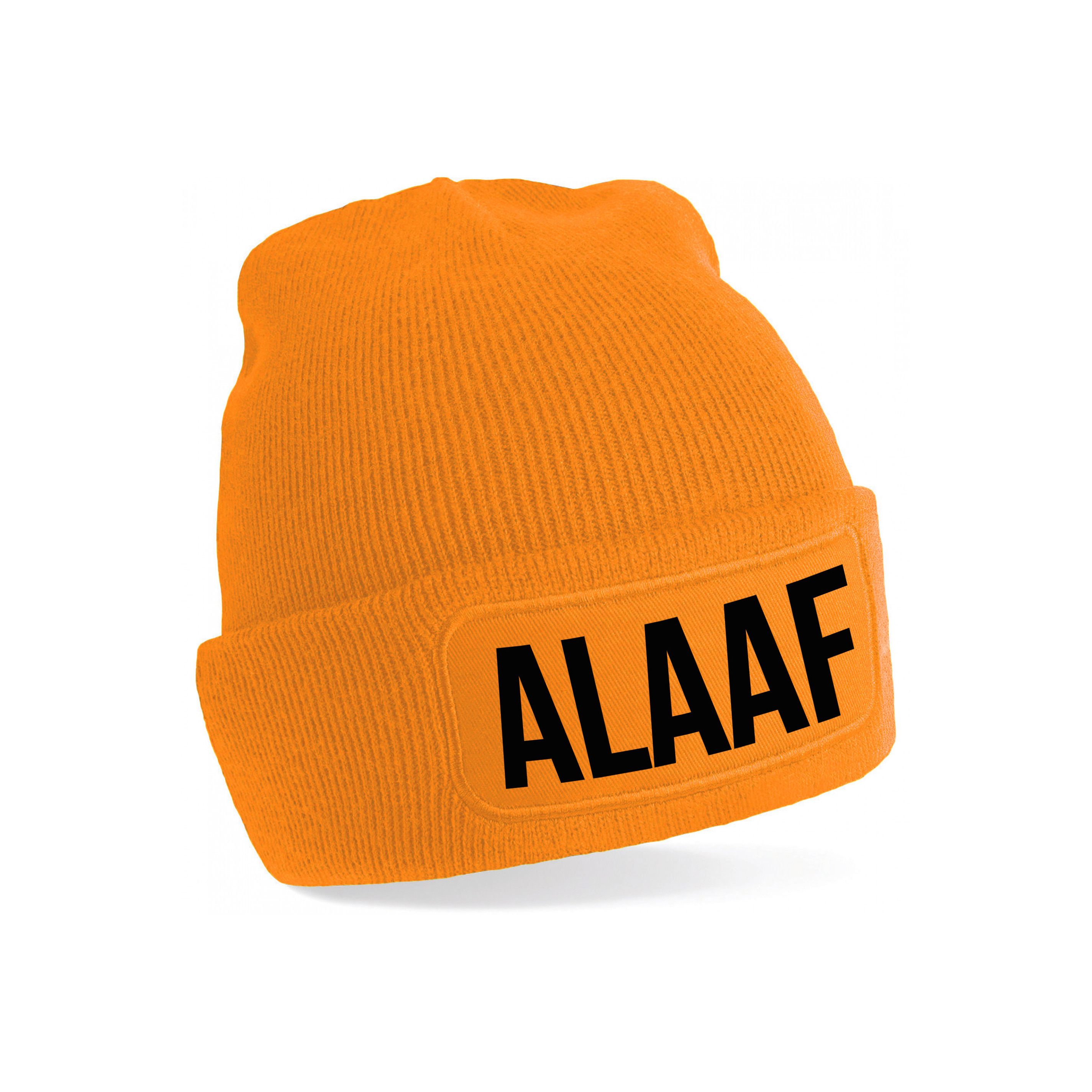 Alaaf muts unisex one size - Oranje One size -