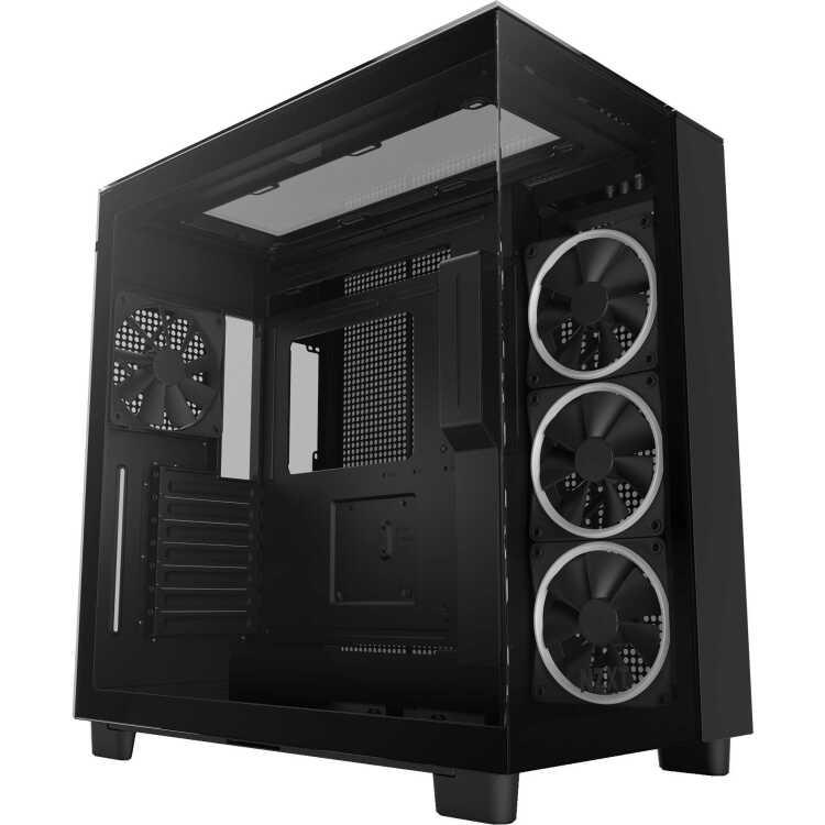 NZXT H9 Elite tower behuizing 2x USB-A | 1x USB-C | RGB | Tempered Glass